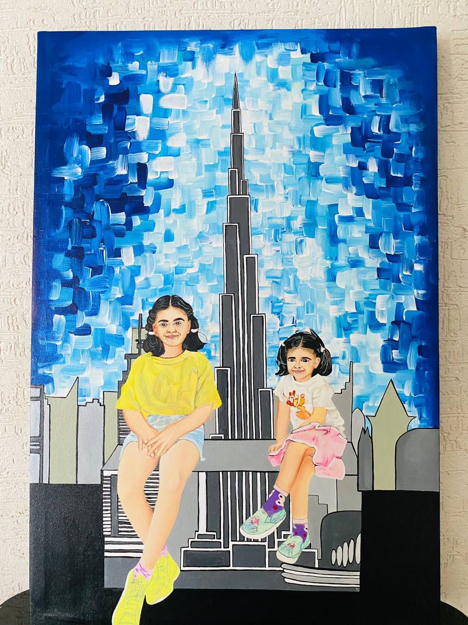 Wall Mural 26 — Wall Murals by Nisha Arts, Wall mural, hand-painted, 2025