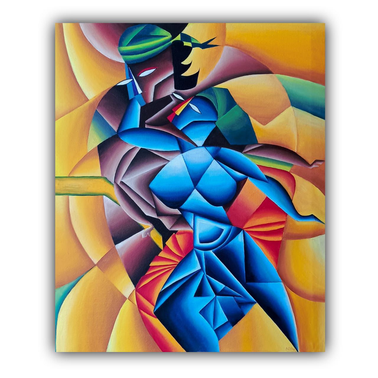 Commissioned Work 40 — Devotional & Commissions by Nisha Arts, Private commission, 2025